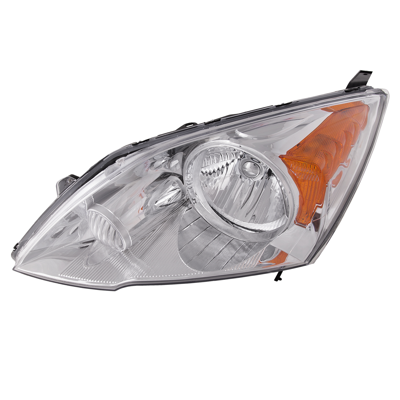 Left Driver Side Headlight For 07-11 Honda CR-V; CAPA Certified