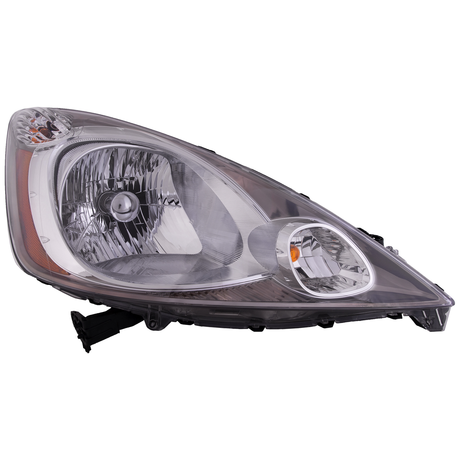 Right Passenger Side Headlight For 09-11 Honda Fit; CAPA Certified