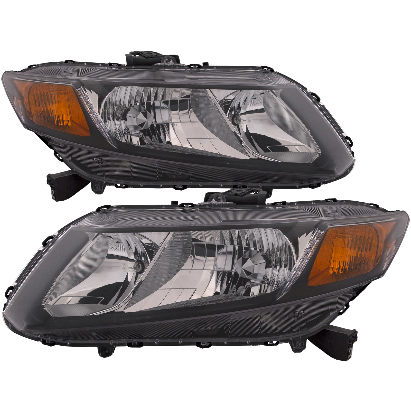 Headlight Set For 12 Honda Civic