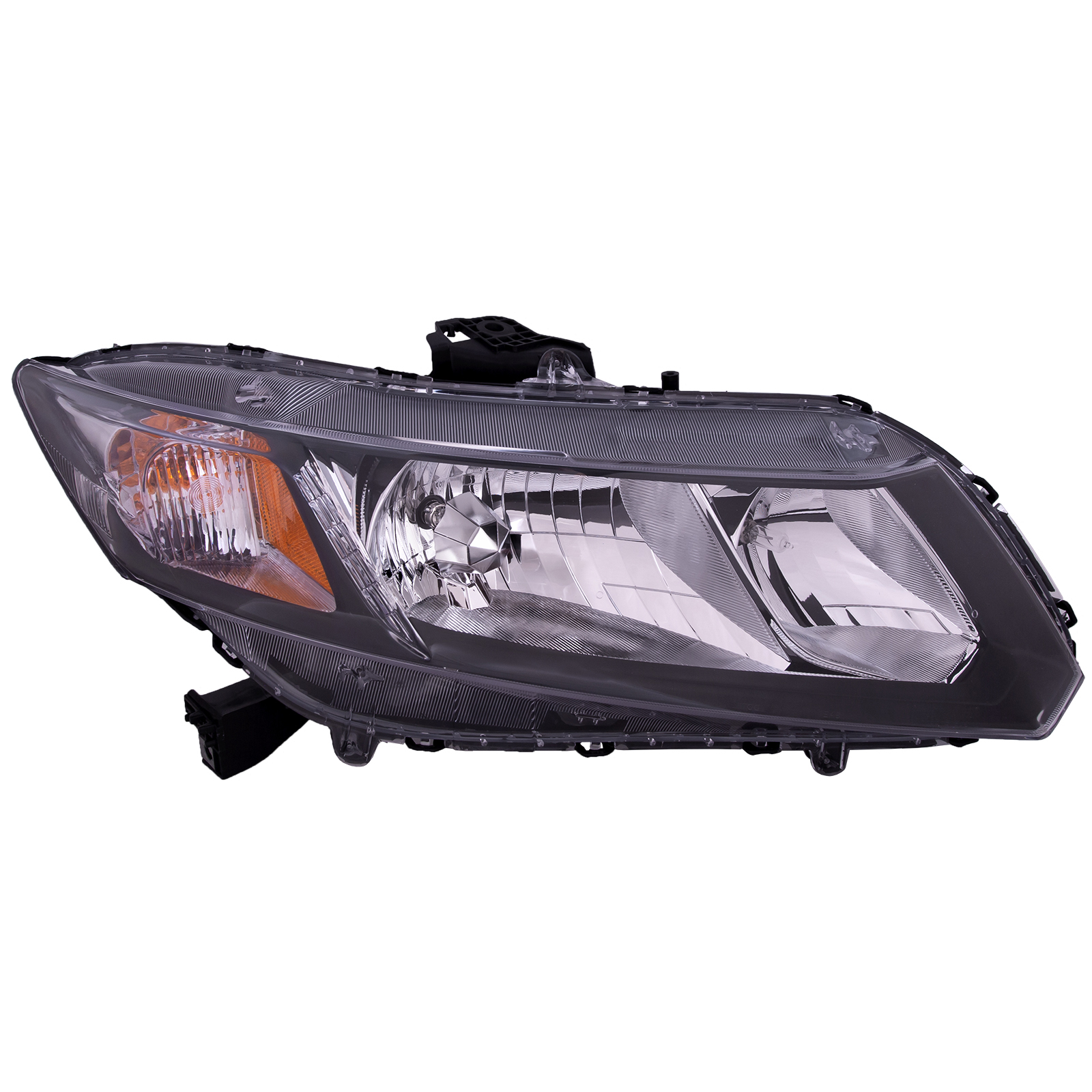 Right Passenger Side Headlight For 13-15 Honda Civic