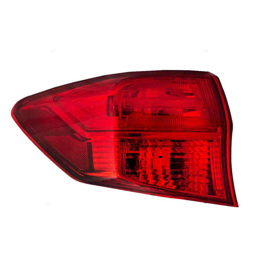 Left Driver Side Tail Light For 13-15 Acura RDX