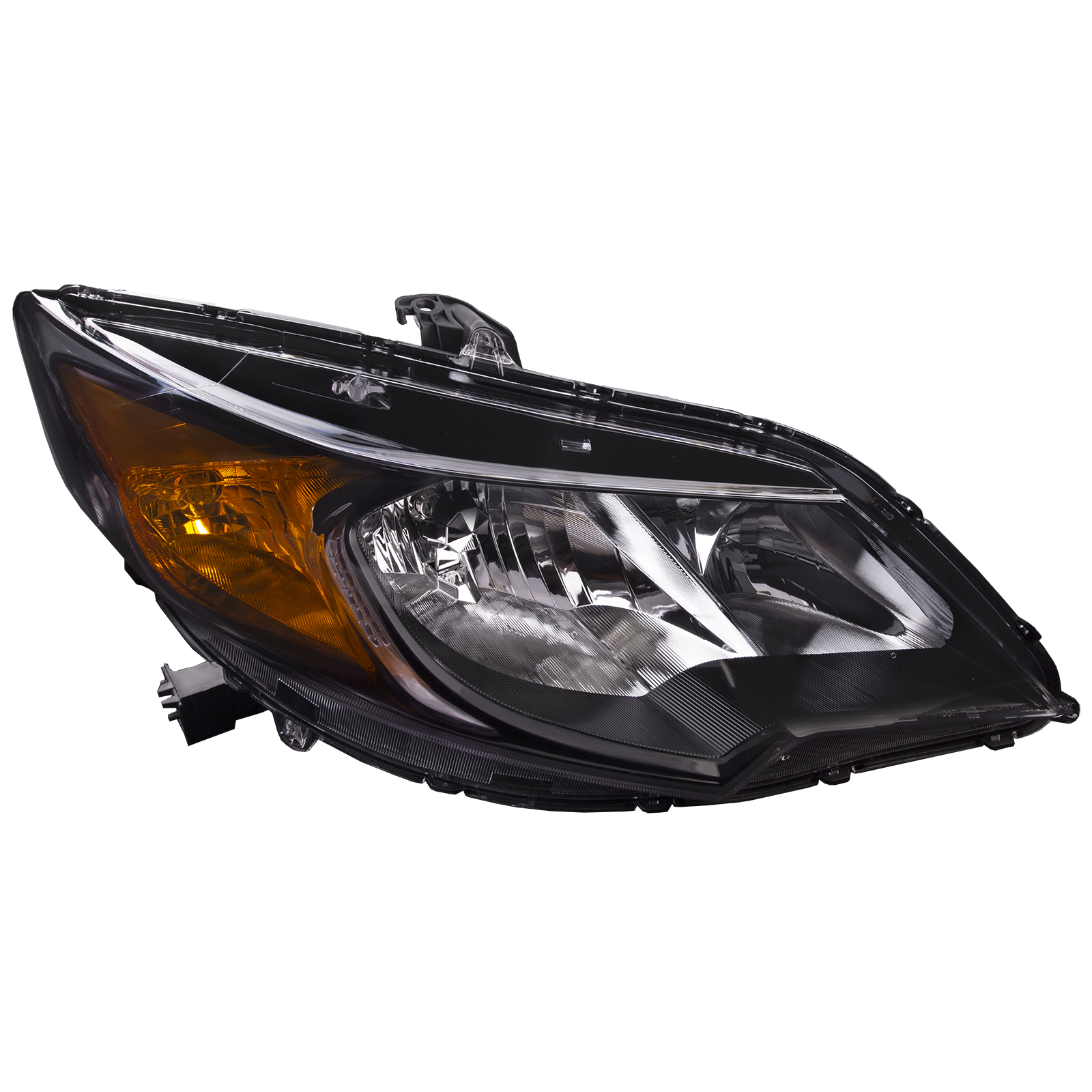Right Passenger Side Headlight For 14-15 Honda Civic