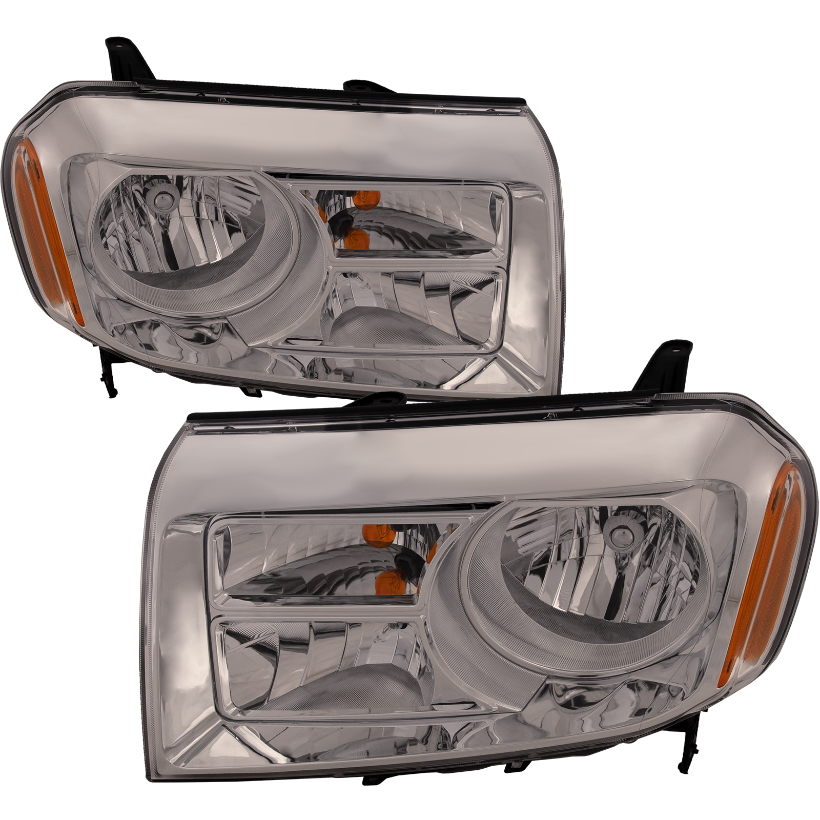 Headlight Set For 12-15 Honda Pilot; CAPA Certified