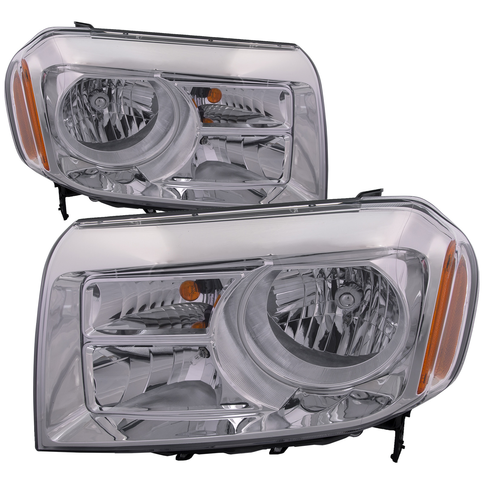 Headlight Set For 12-15 Honda Pilot