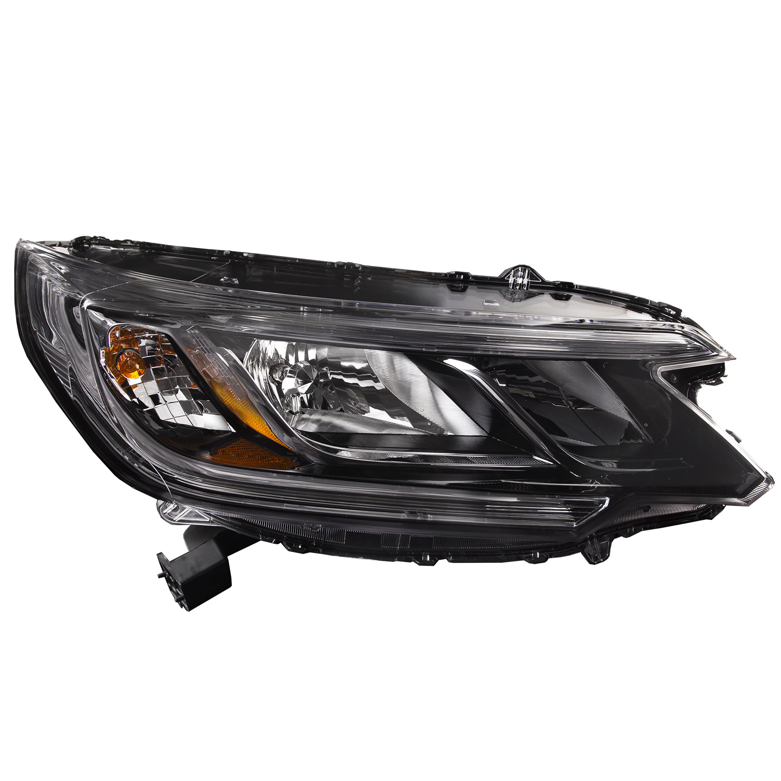 Right Passenger Side Headlight For 15-16 Honda CR-V; CAPA Certified