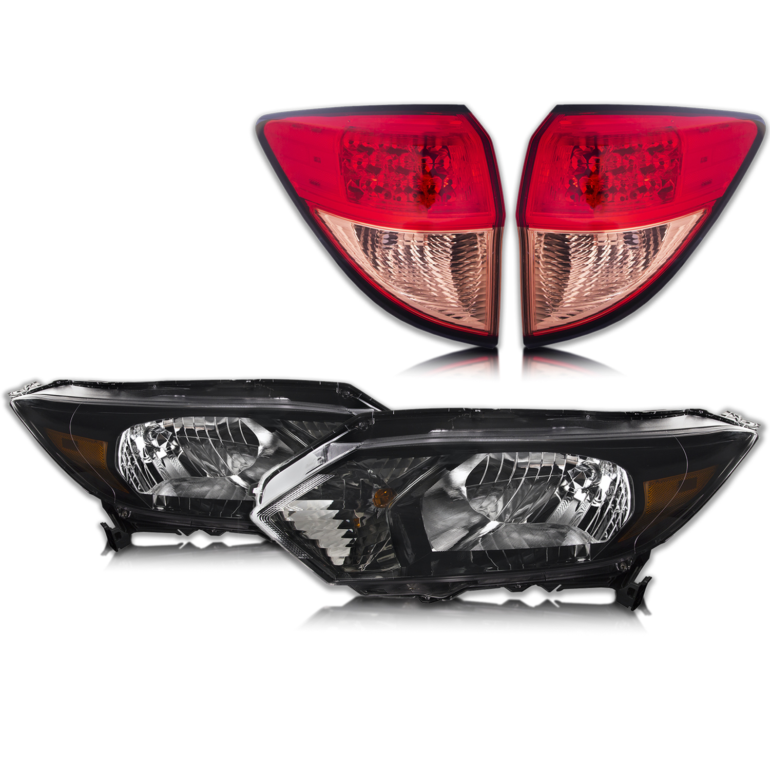 Headlight Set For 16-18 Honda HR-V