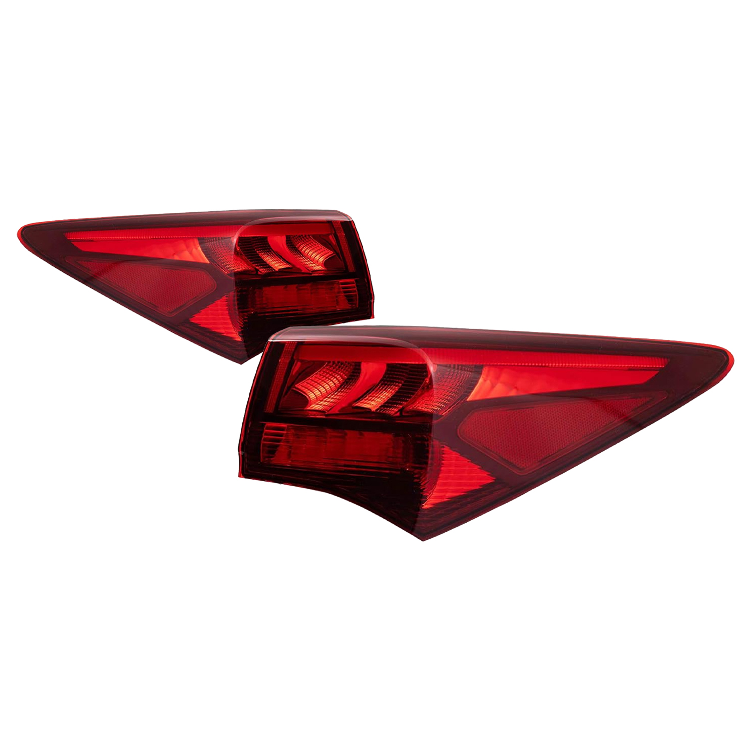 Tail Light Set For 15-17 Acura TLX; CAPA Certified