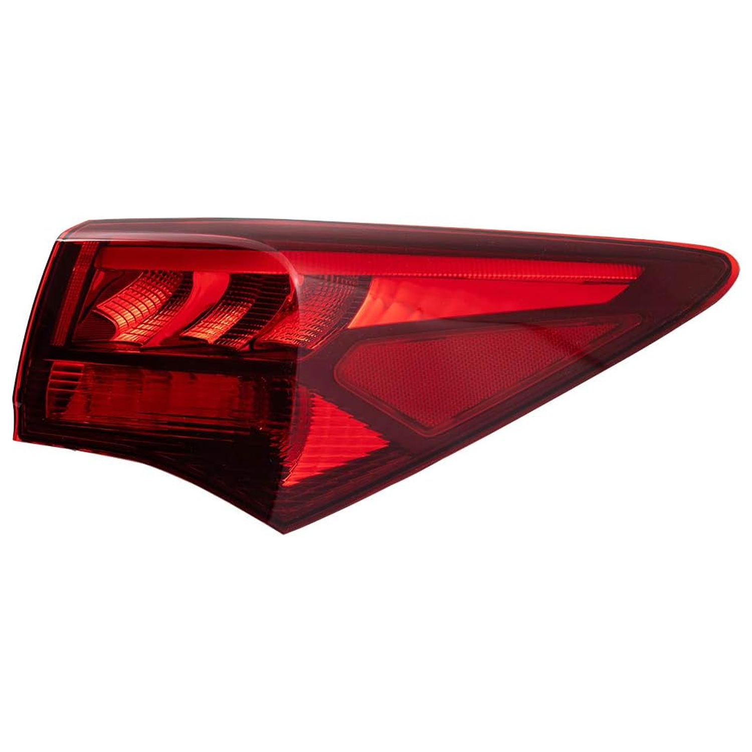 Right Passenger Side Tail Light For 15-17 Acura TLX; CAPA Certified
