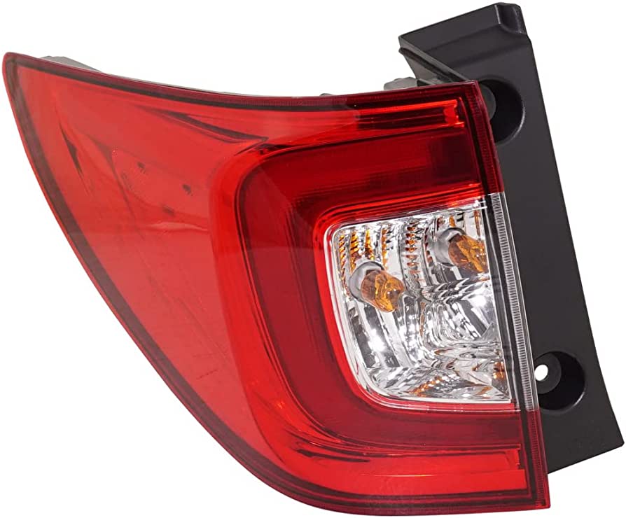 Left Driver Side Tail Light For 22-25 Honda Passport, 19-22 Honda Pilot