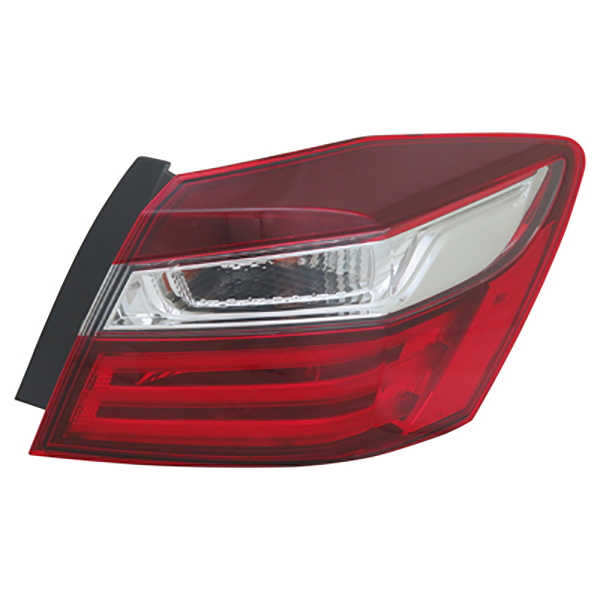 Right Passenger Side Tail Light For 16-17 Honda Accord; CAPA Certified