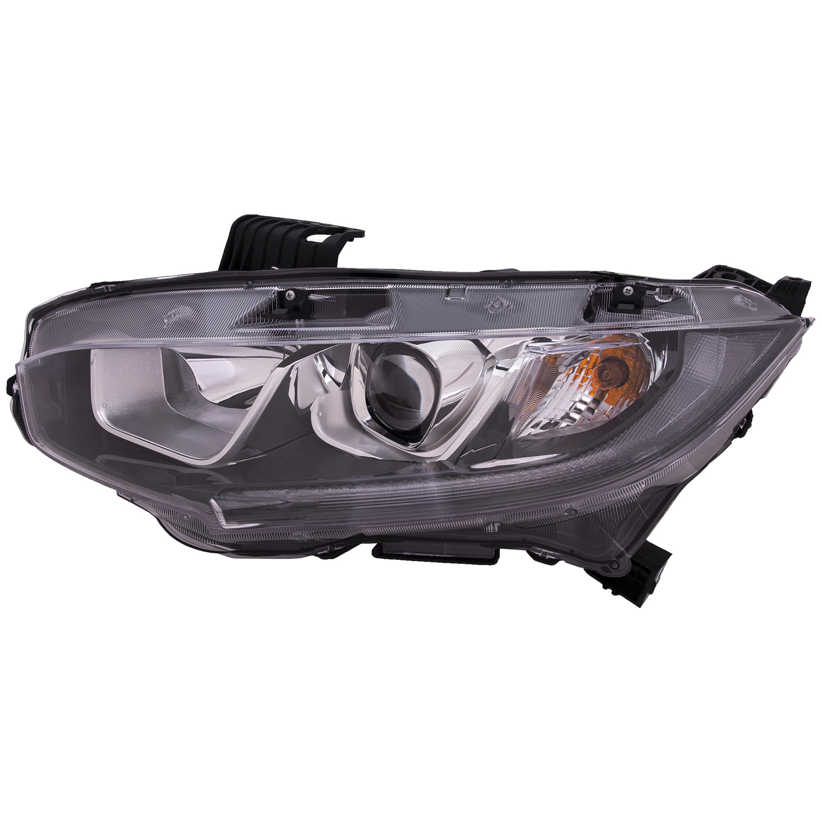 Left Driver Side Headlight For 16-20 Honda Civic