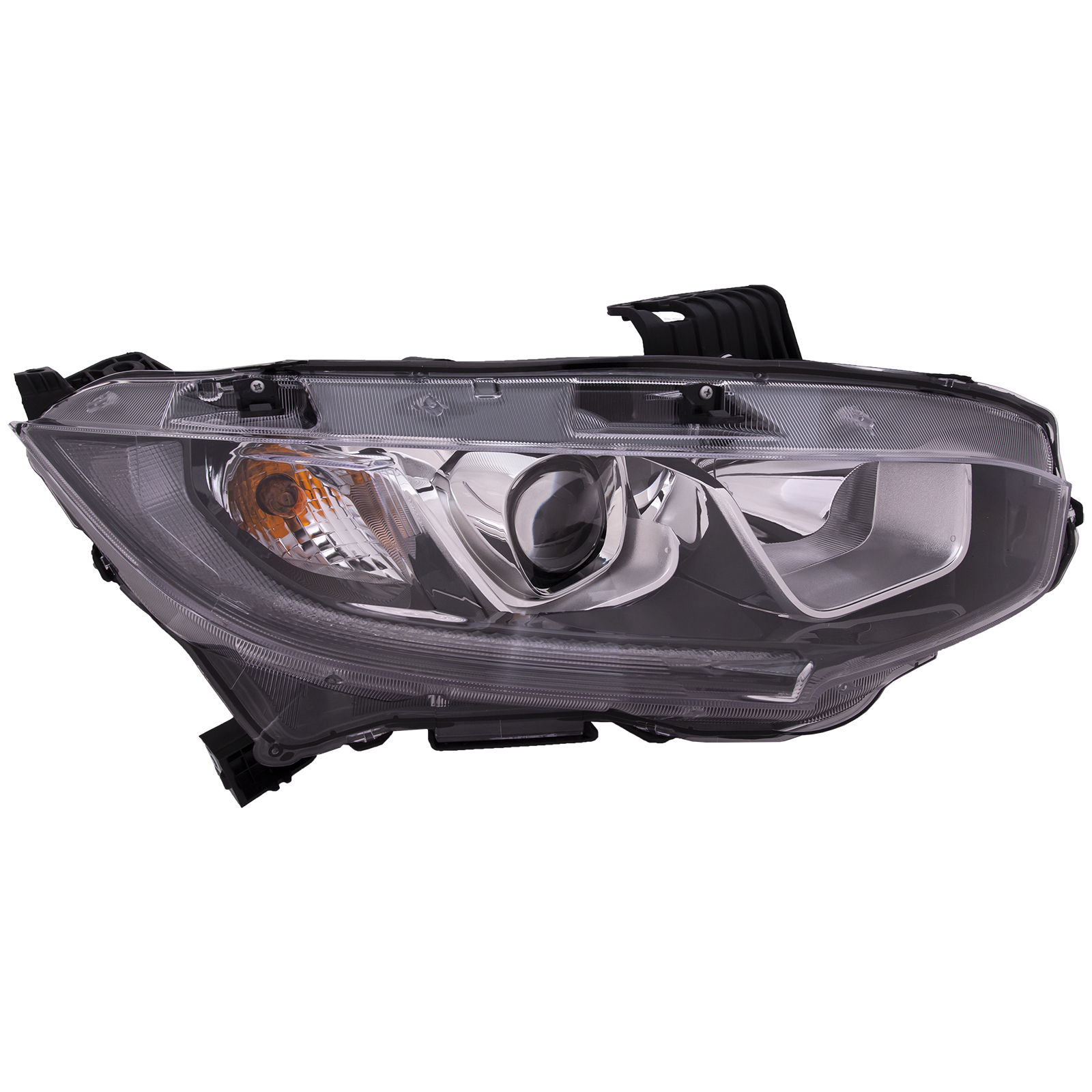 Right Passenger Side Headlight For 16-20 Honda Civic