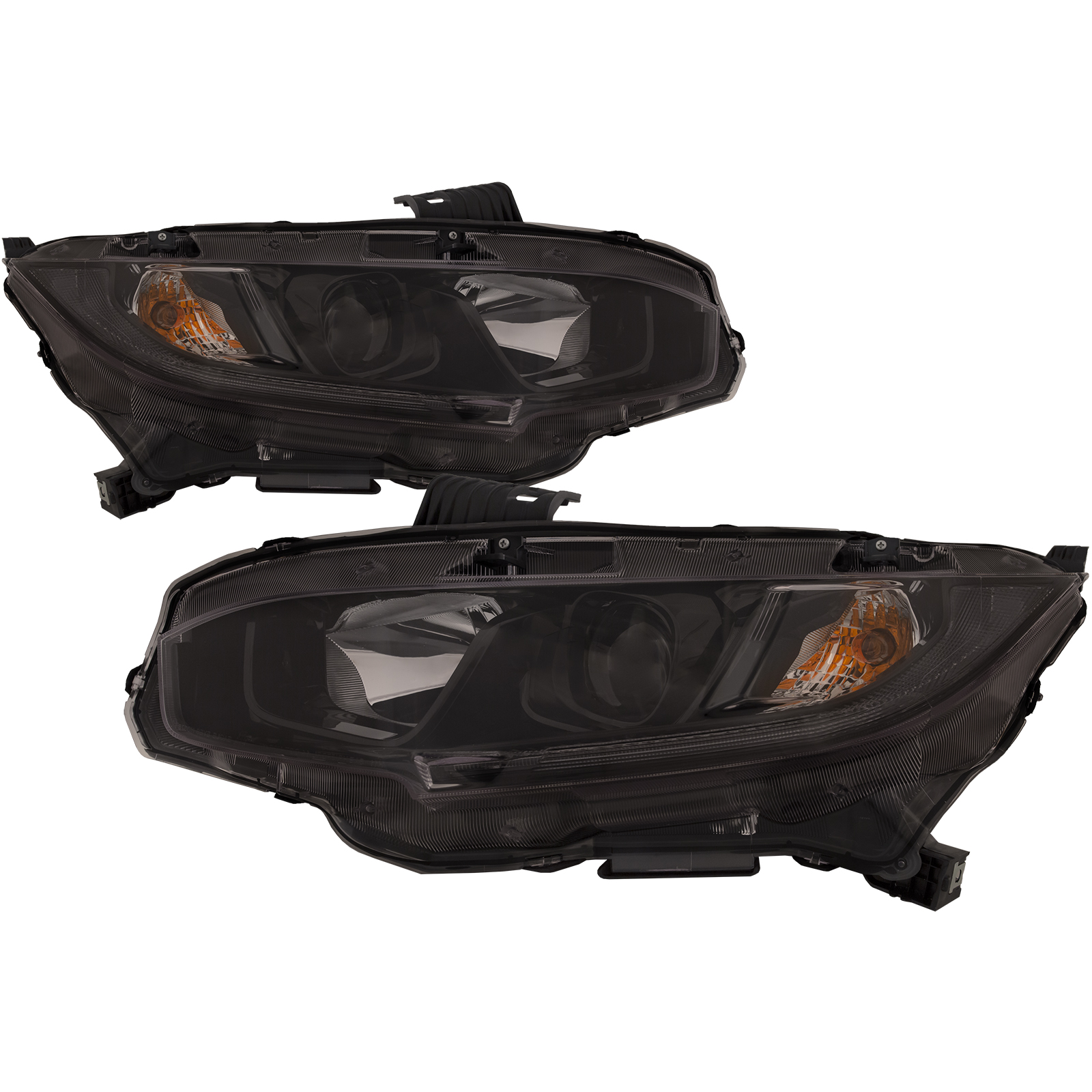 Headlight Set For 19-21 Honda Civic