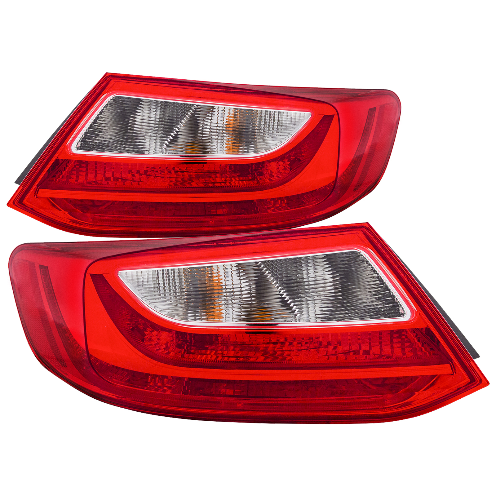 Tail Light Set For 13-15 Honda Accord; CAPA Certified
