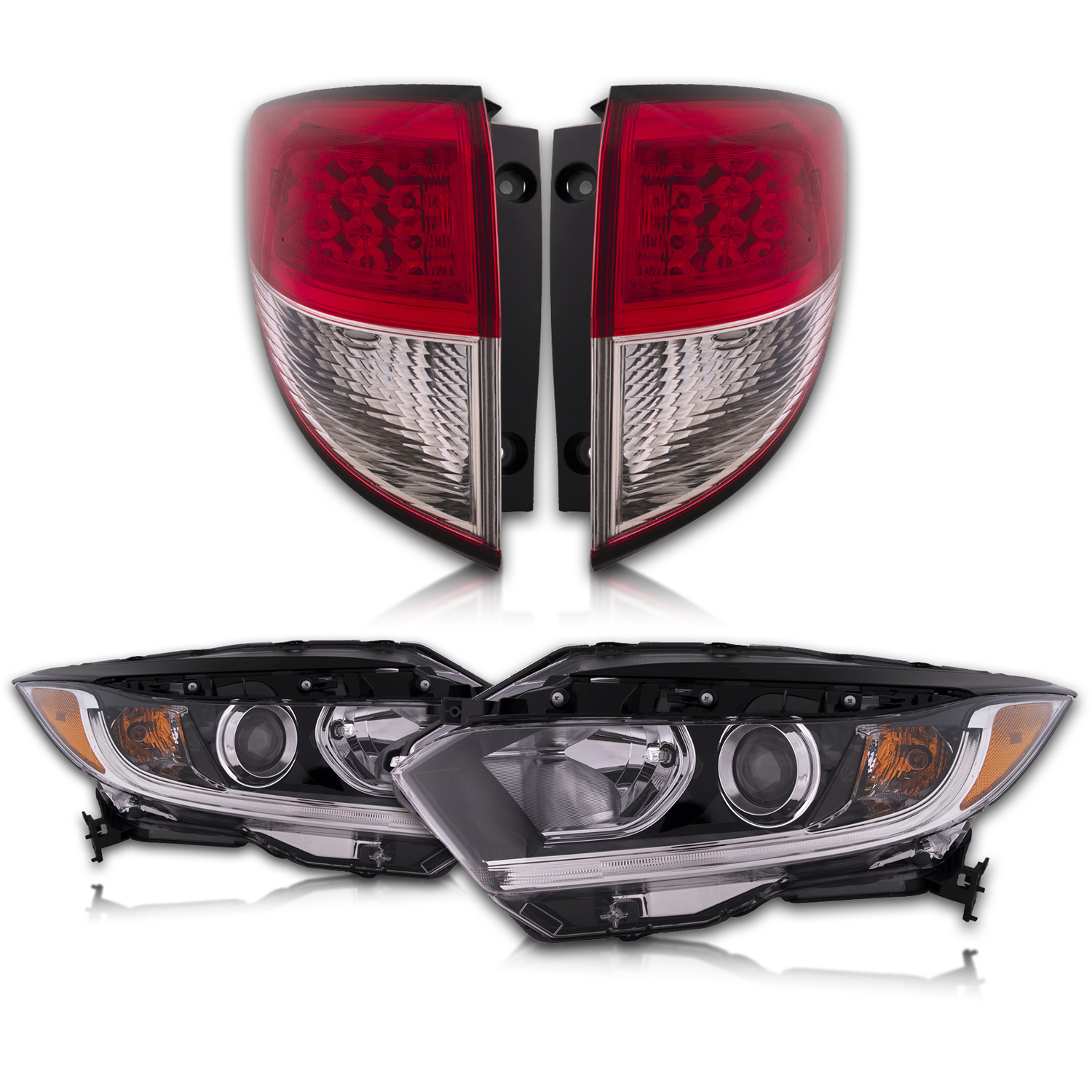 Headlight Set For 19-22 Honda HR-V