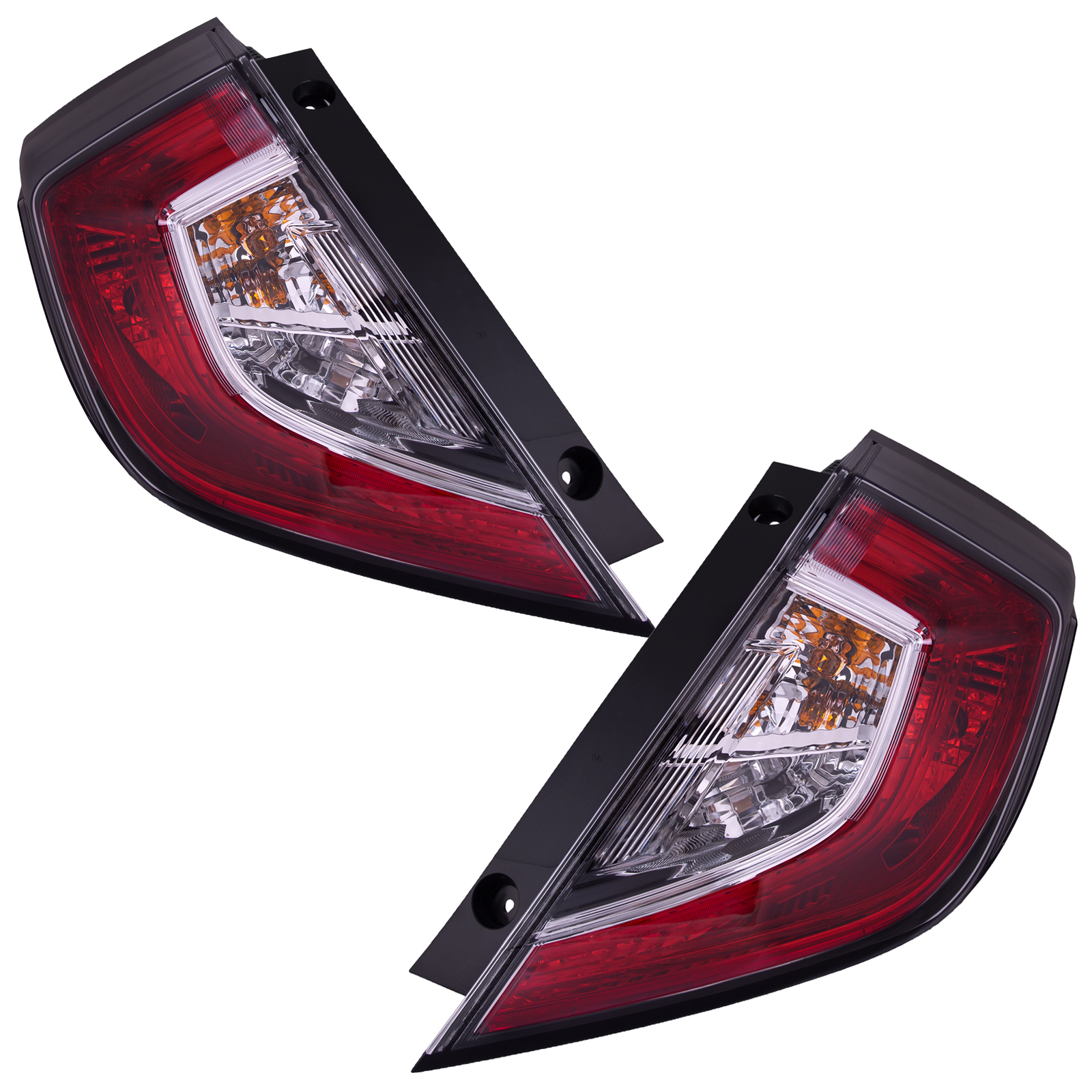 Tail Light Set For 17-21 Honda Civic