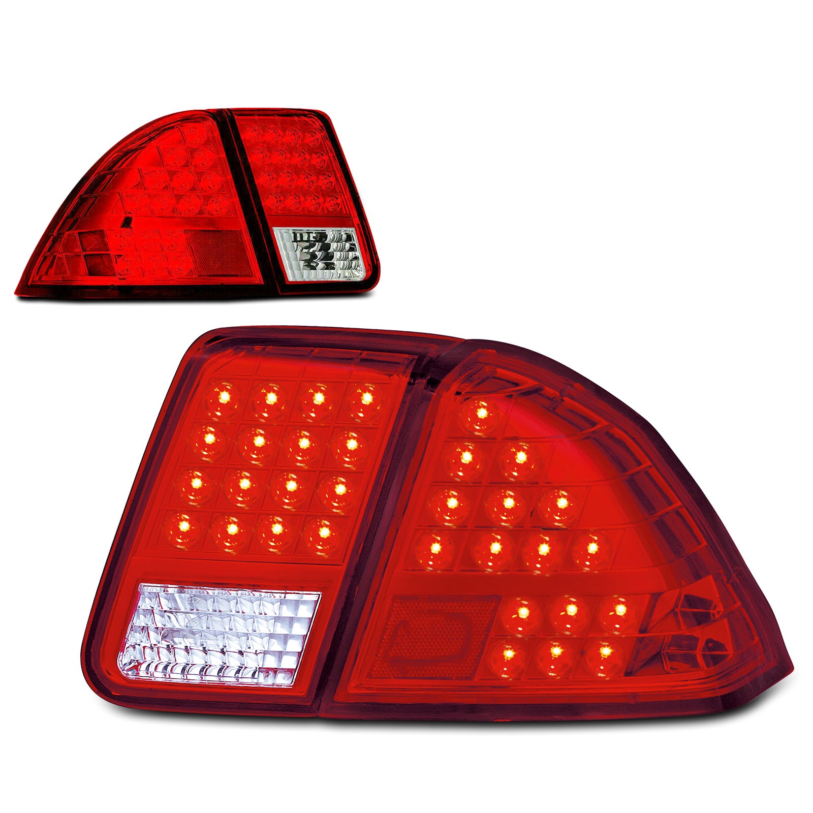 Tail Light Set For 01-05 Honda Civic