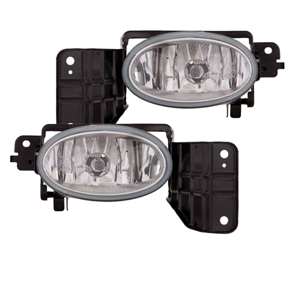 Fog Light Set For 11 Honda Accord Crosstour, 12 Honda Crosstour