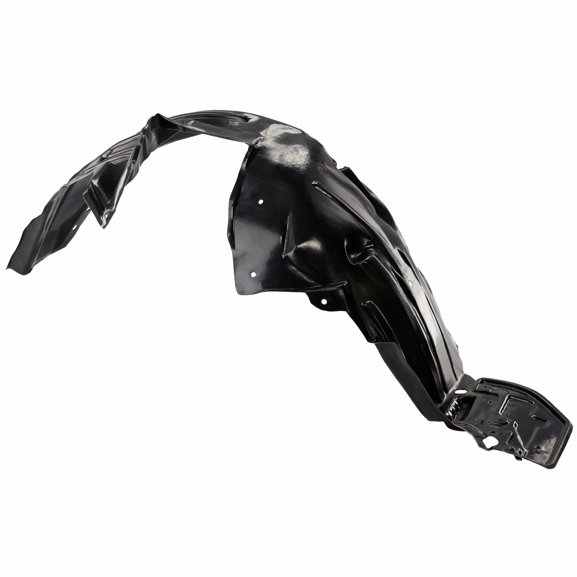 Left Driver Side Fender Liner For 09-14 Honda Fit; CAPA Certified