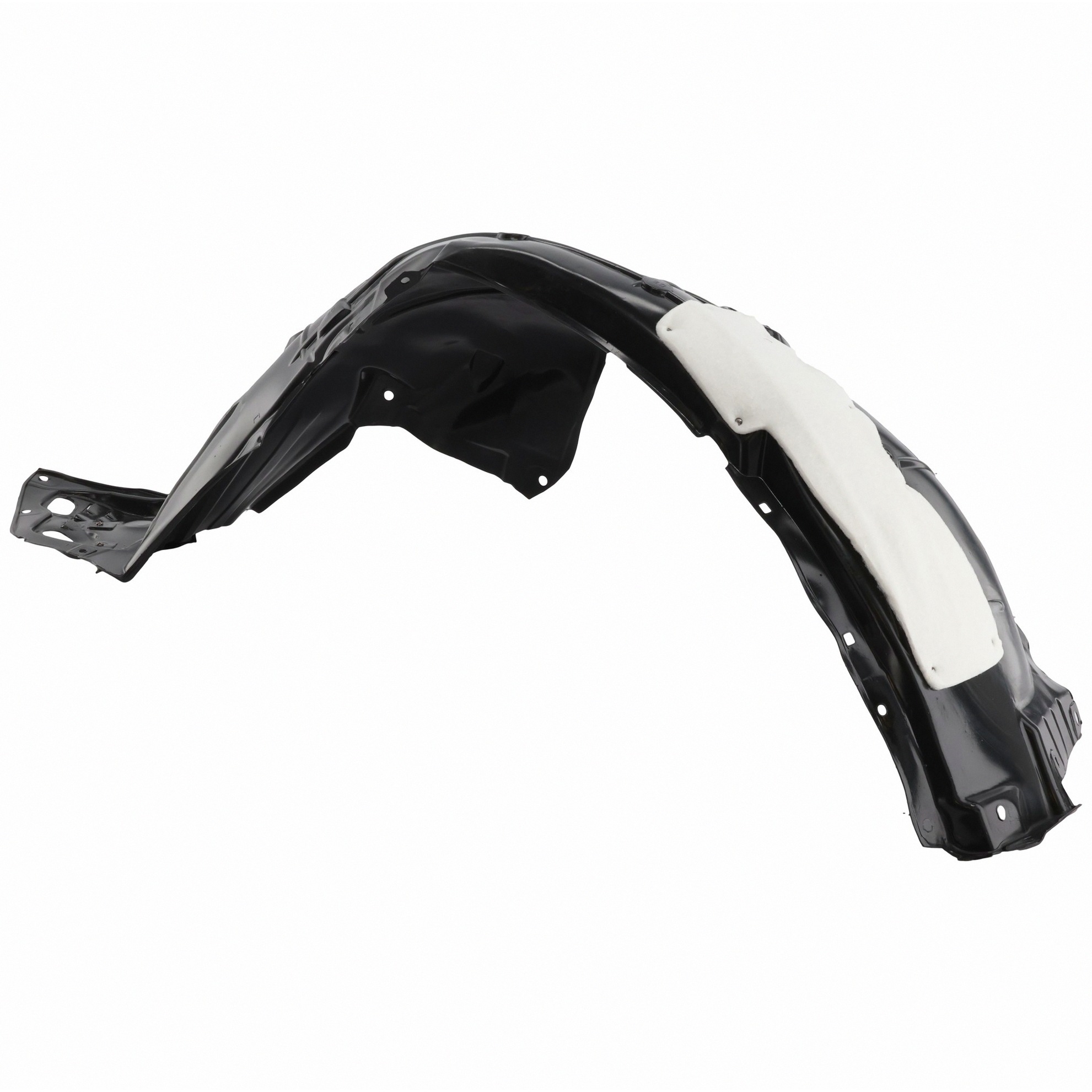 Left Driver Side Fender Liner For 16-18 Honda Civic; CAPA Certified