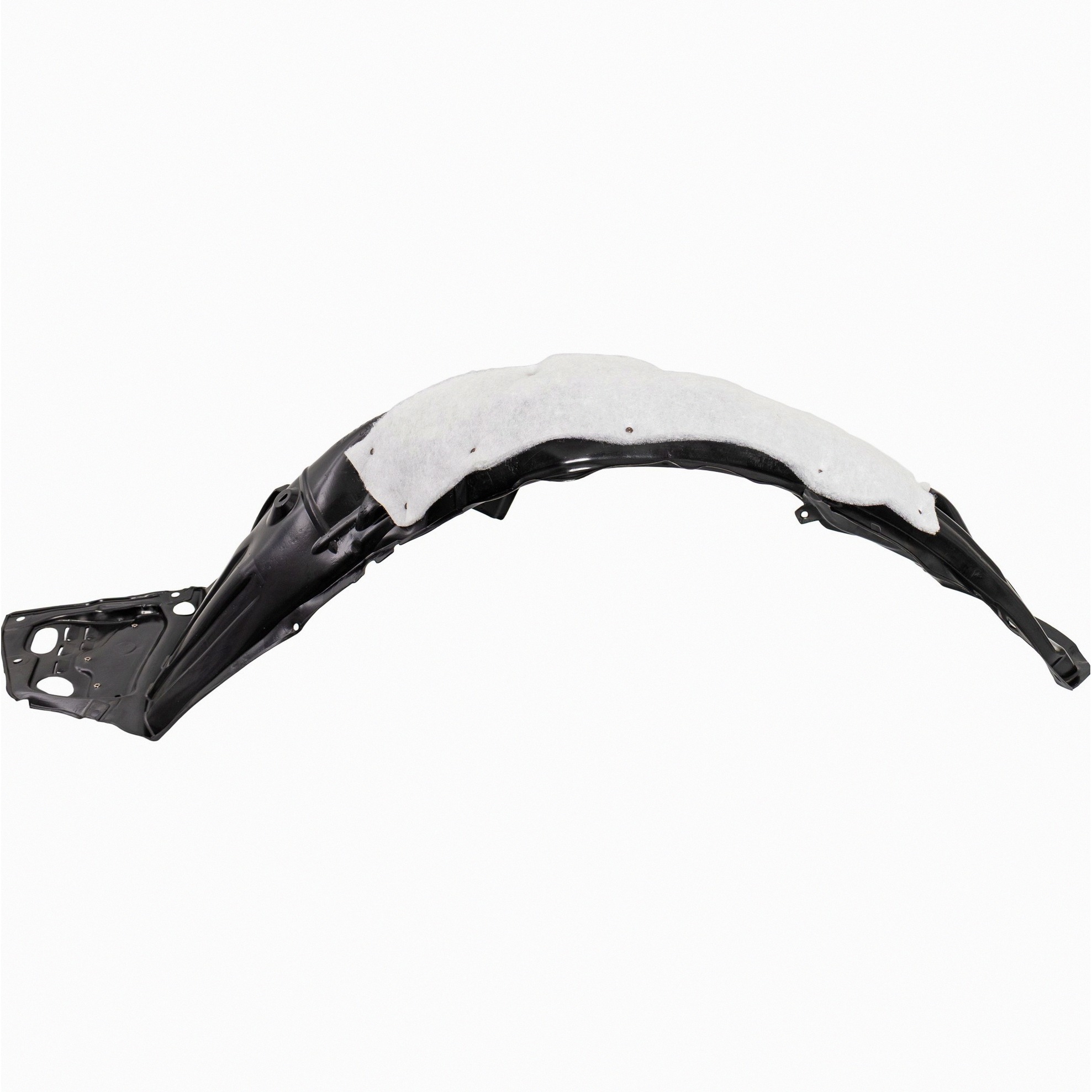 Left Driver Side Fender Liner For 19-21 Honda Civic; CAPA Certified