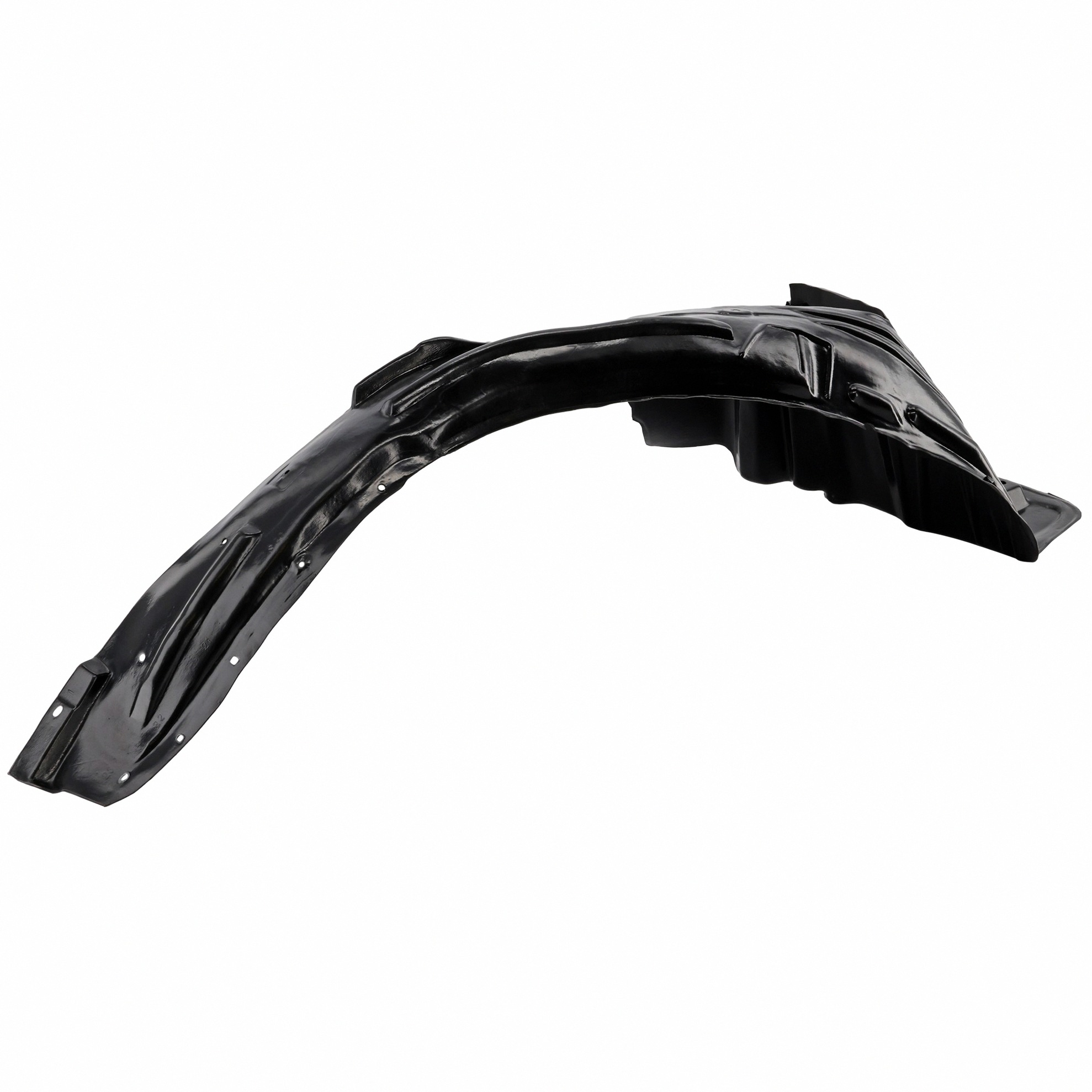 Right Passenger Side Fender Liner For 08-10 Honda Odyssey; CAPA Certified