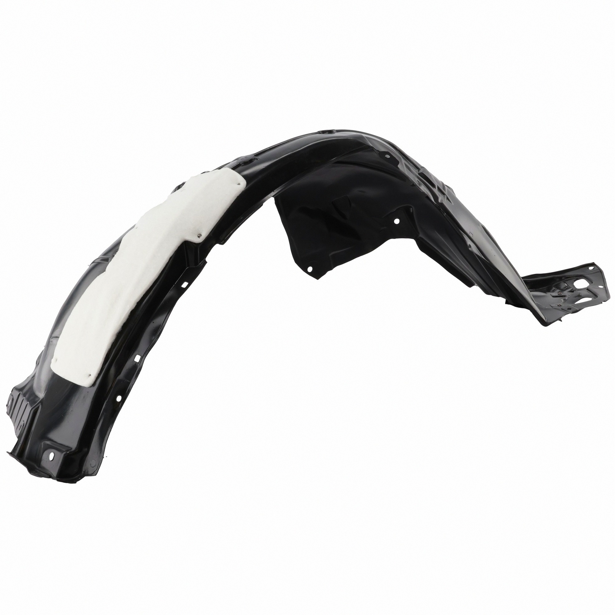Right Passenger Side Fender Liner For 16-18 Honda Civic; CAPA Certified