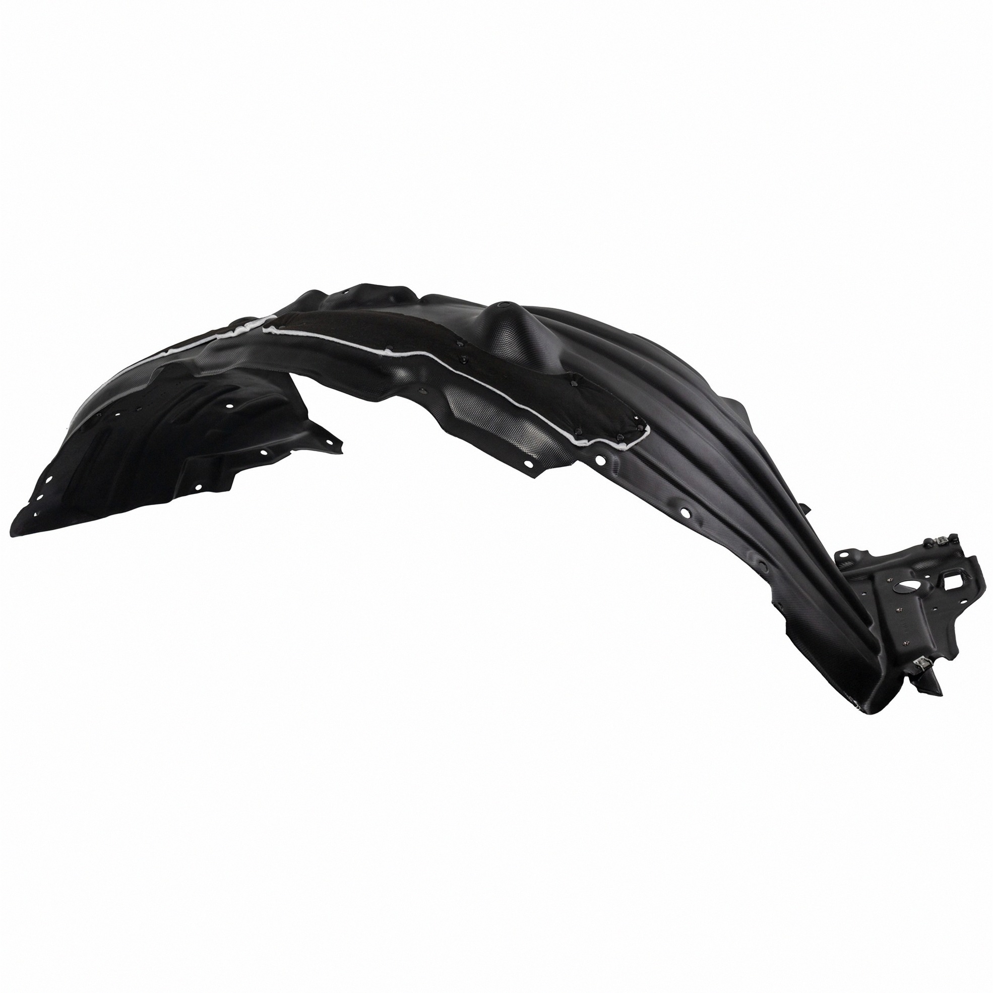 Right Passenger Side Fender Liner For 23-25 Honda Pilot; CAPA Certified