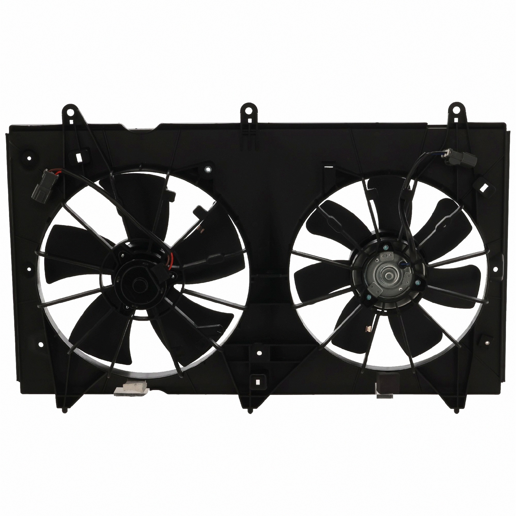 Dual Radiator And Condenser Fan Assembly For 03-07 Honda Accord