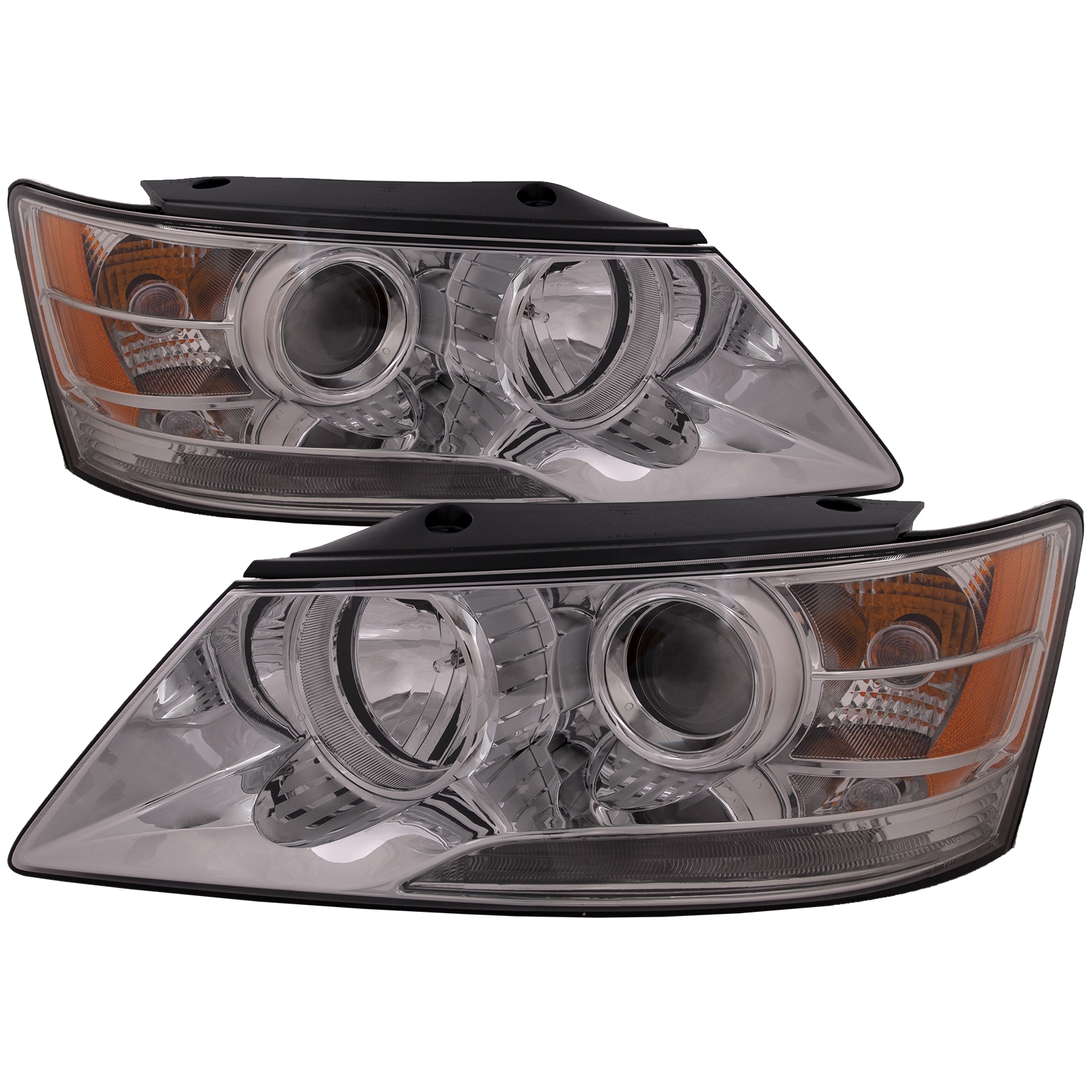 Headlight Set For 09-10 Hyundai Sonata