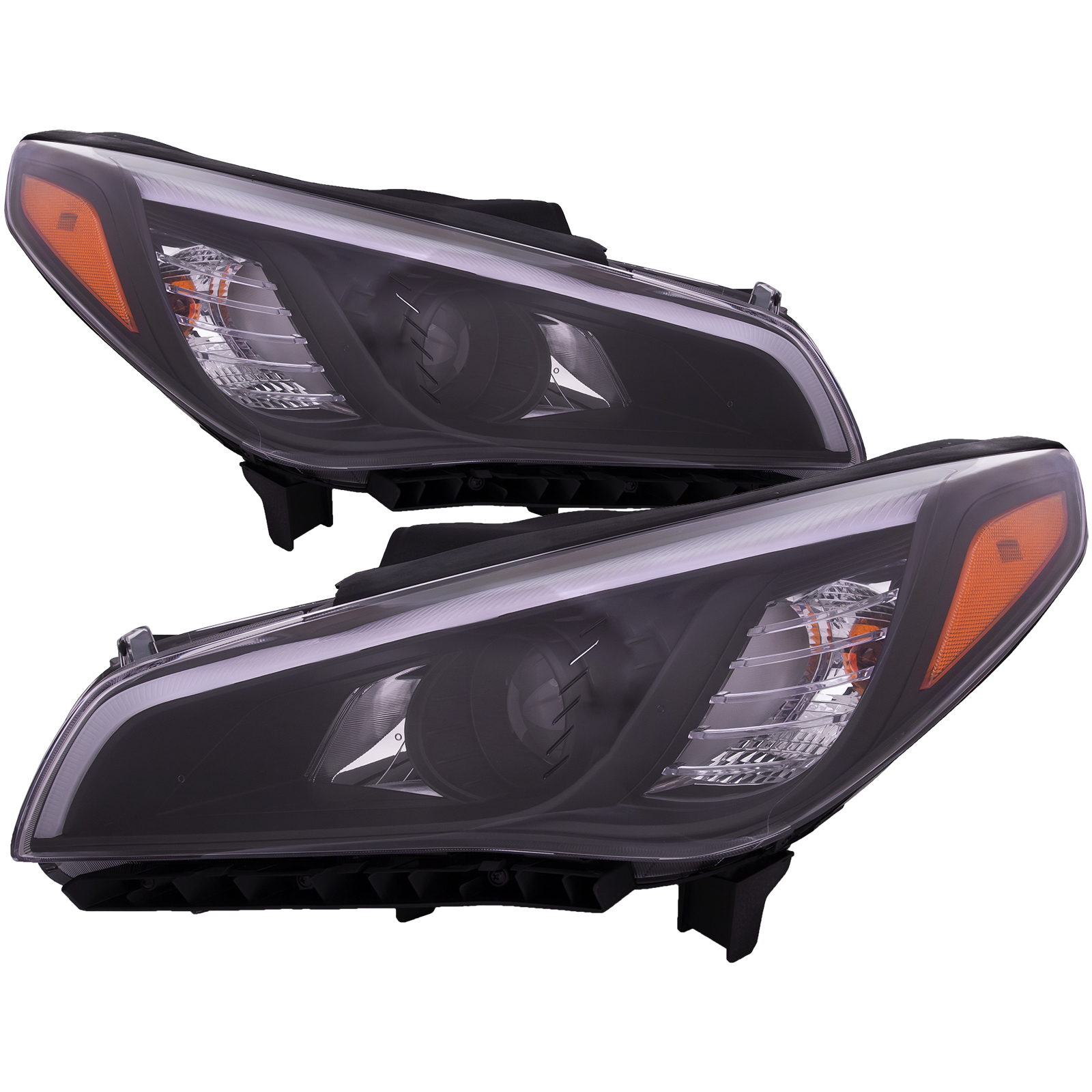 Headlight Set For 15-17 Hyundai Sonata