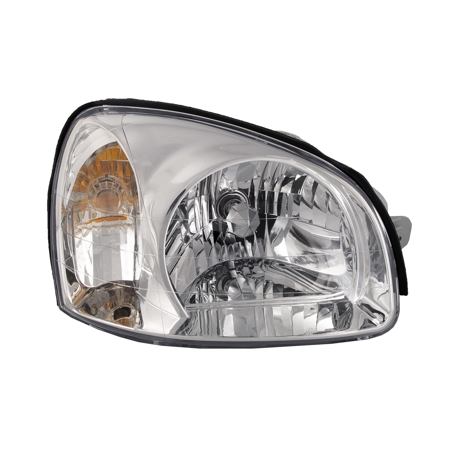 Right Passenger Side Headlight For 01-03 Hyundai Santa Fe