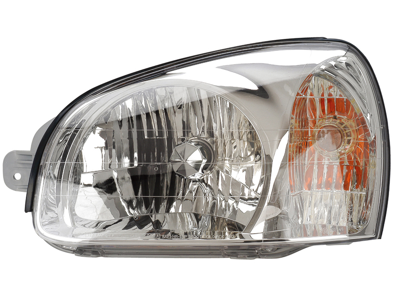 Left Driver Side Headlight For 03 Hyundai Santa Fe