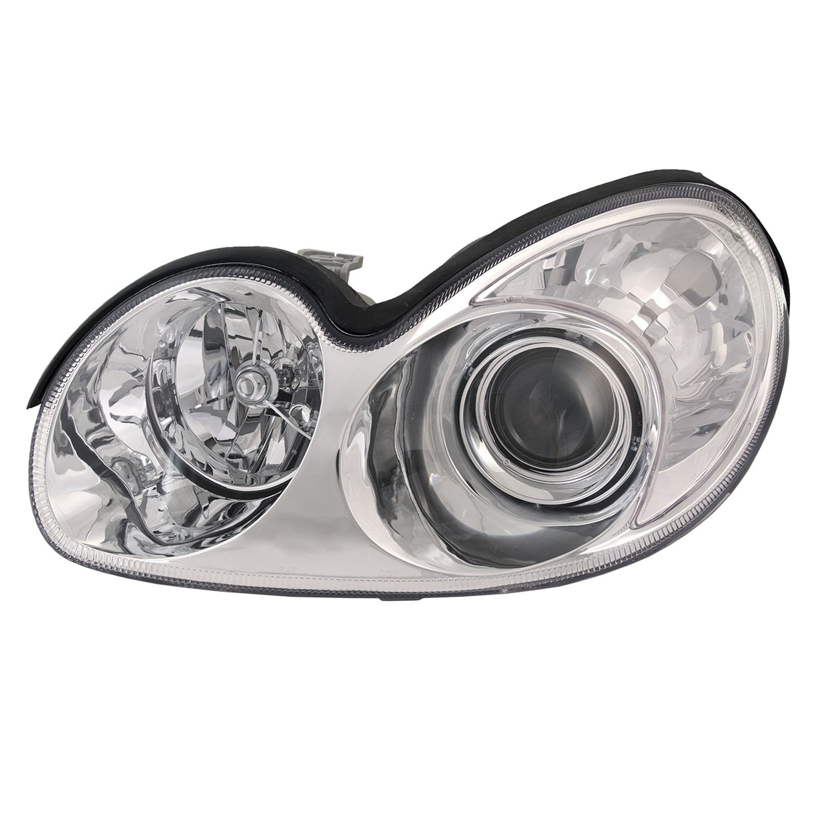 Left Driver Side Headlight For 02-05 Hyundai Sonata