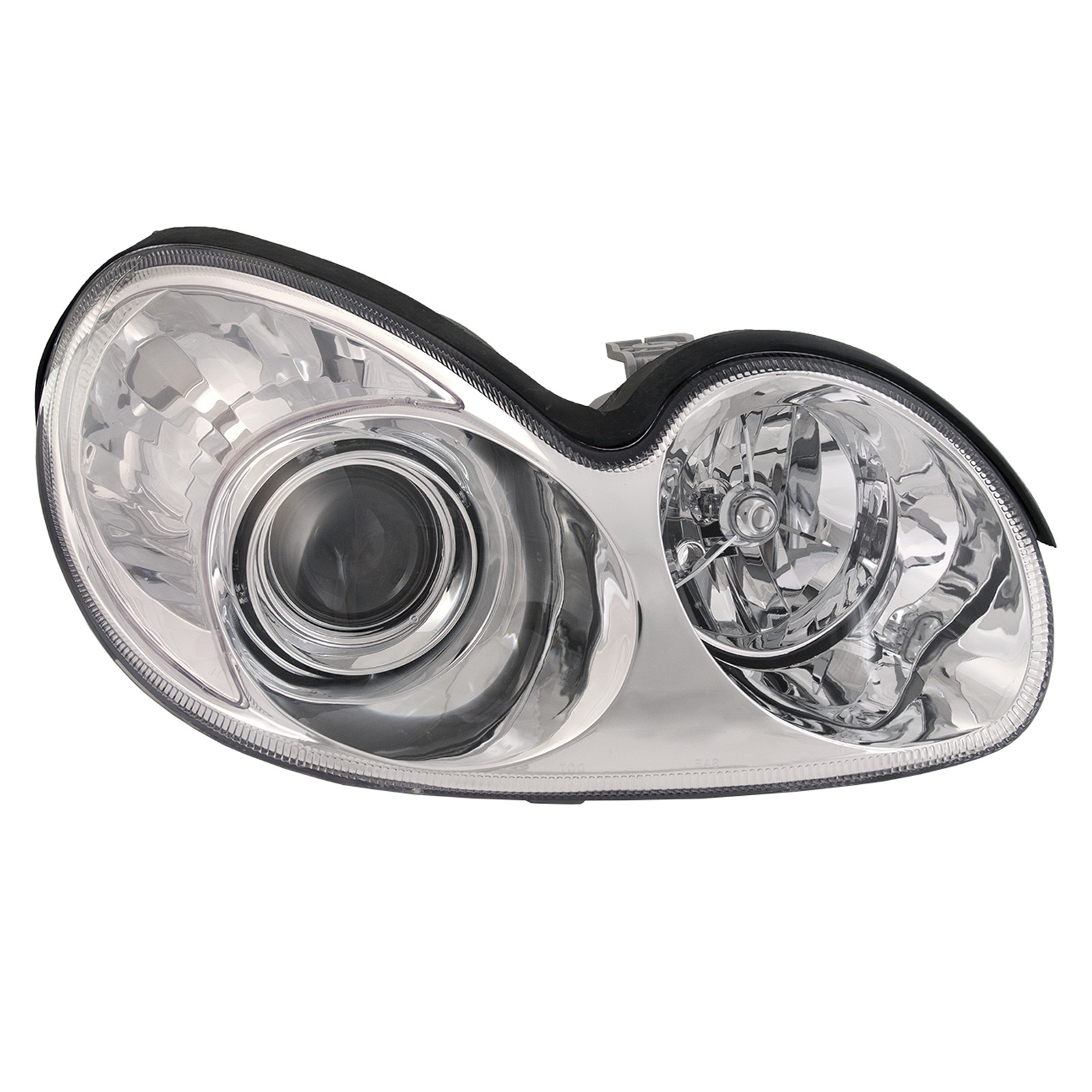 Right Passenger Side Headlight For 02-05 Hyundai Sonata