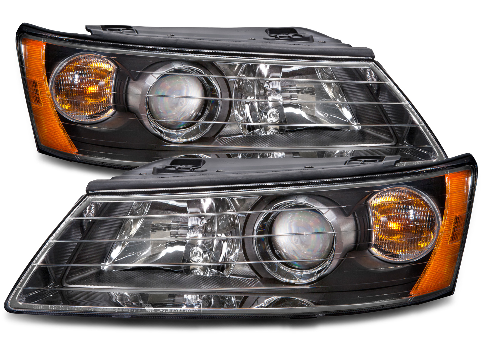 Headlight Set For 06-08 Hyundai Sonata
