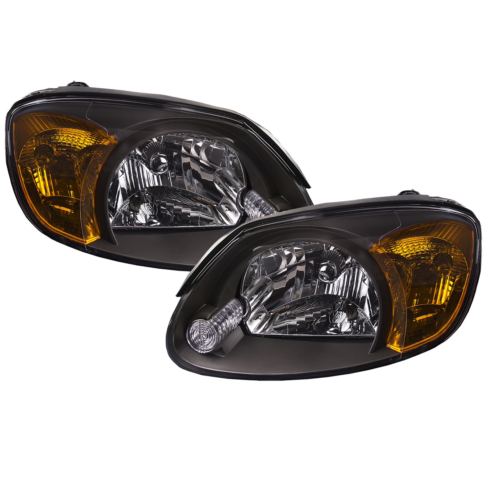 Headlight Set For 03-06 Hyundai Accent