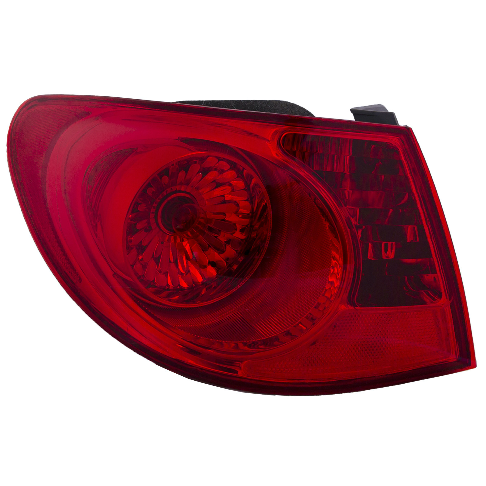 Left Driver Side Tail Light For 07-10 Hyundai Elantra