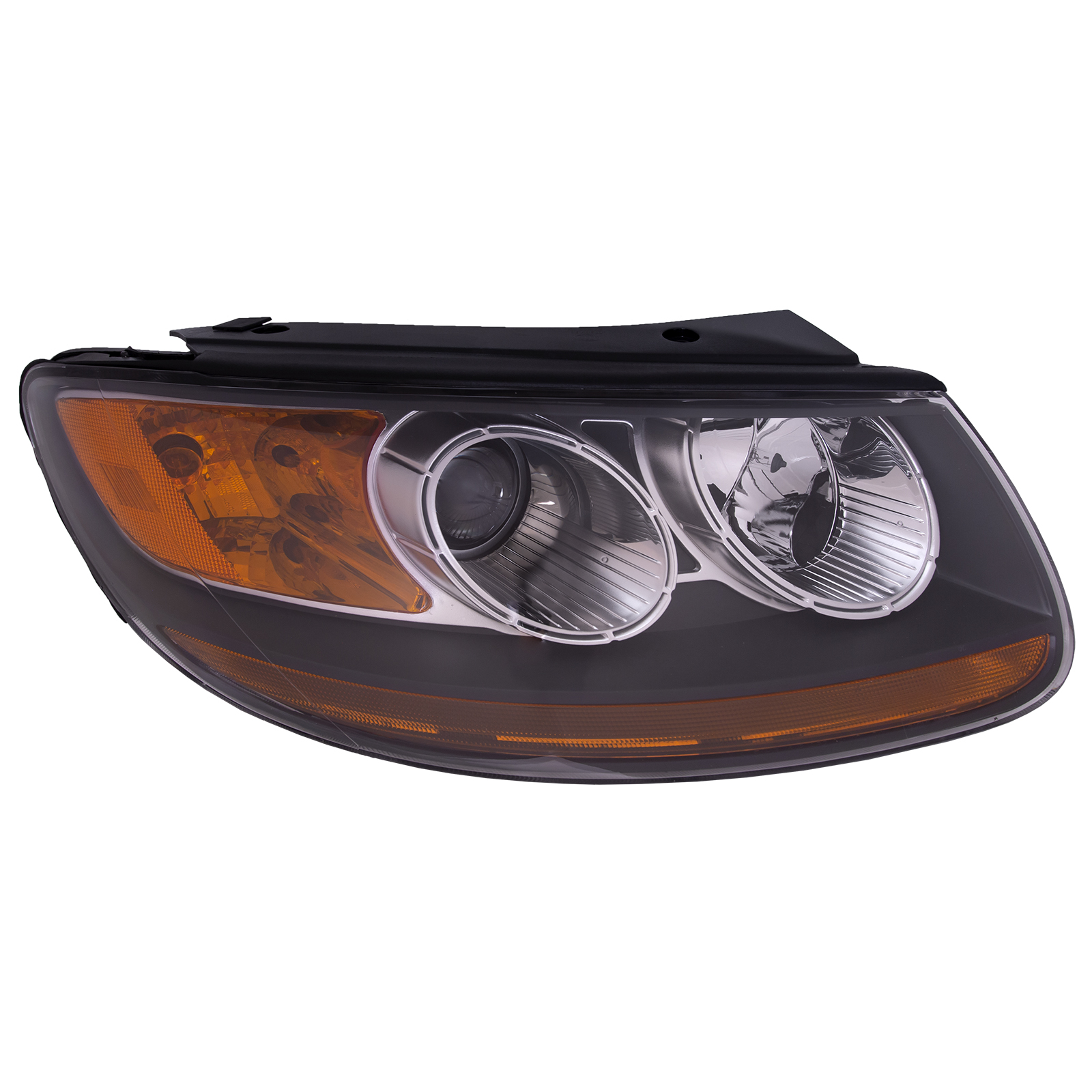 Right Passenger Side Headlight For 08-09 Hyundai Santa Fe