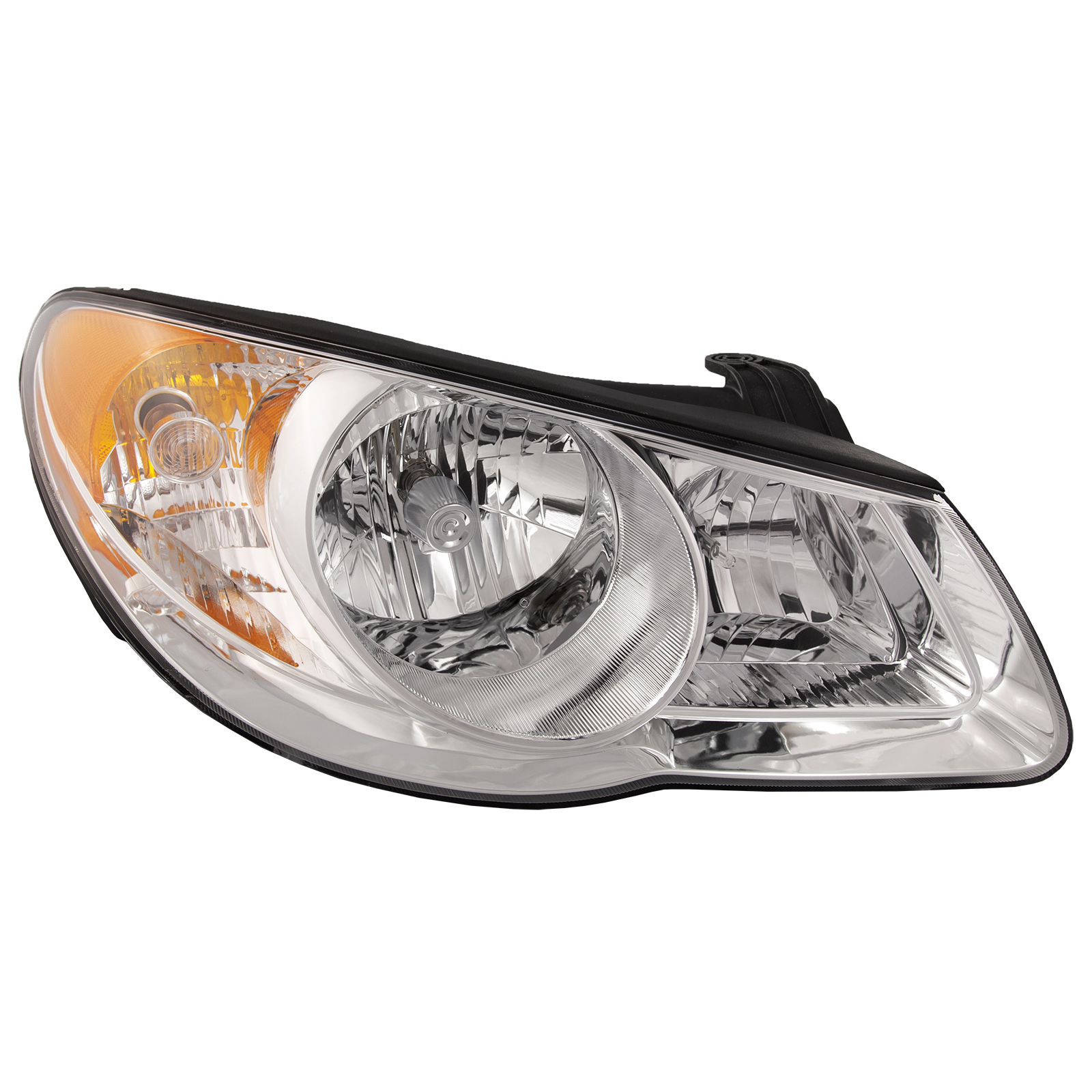 Right Passenger Side Headlight For 07-10 Hyundai Elantra