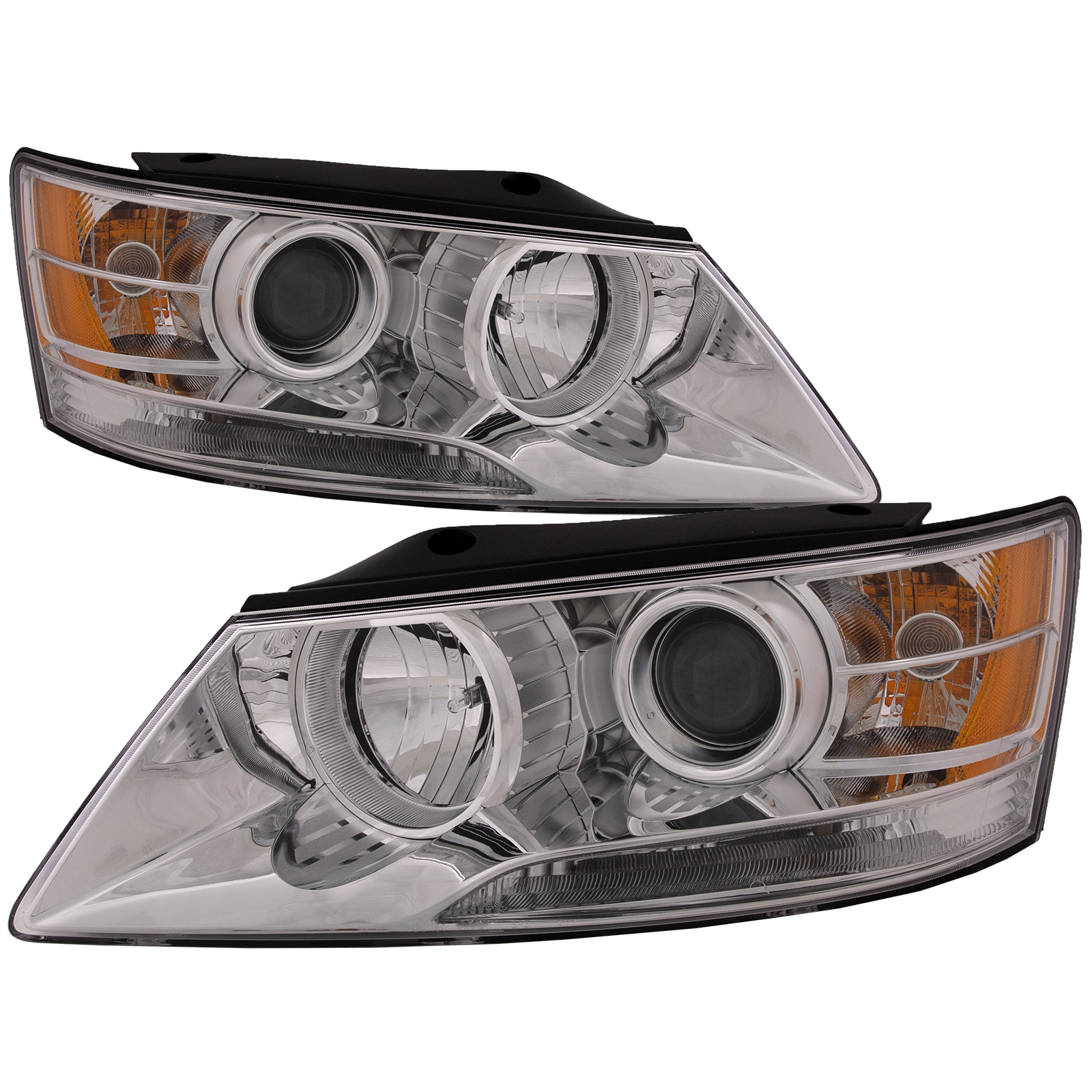 Headlight Set For 09-10 Hyundai Sonata