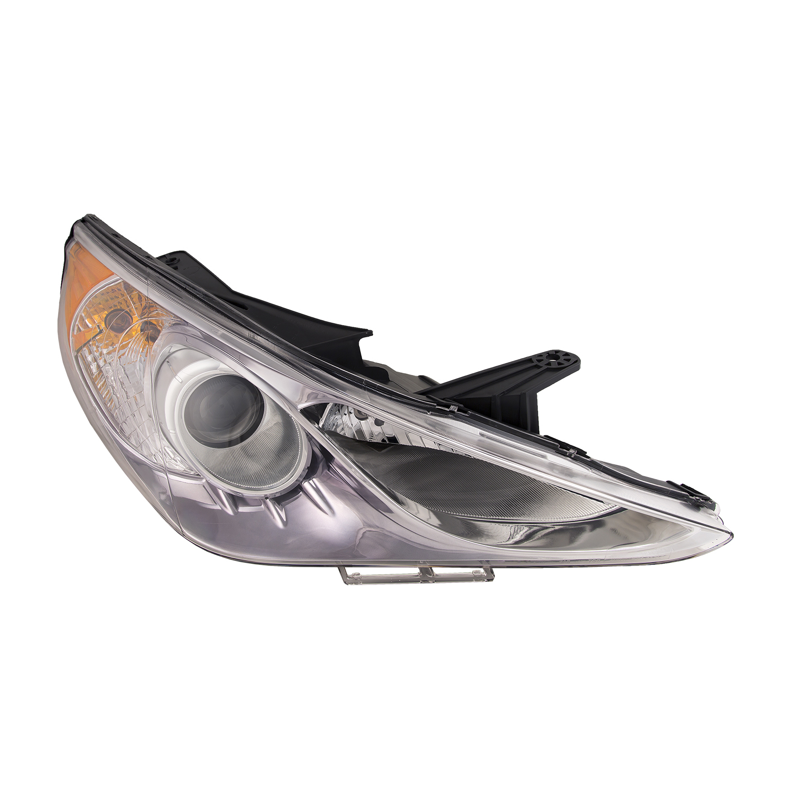 Right Passenger Side Headlight For 11-14 Hyundai Sonata