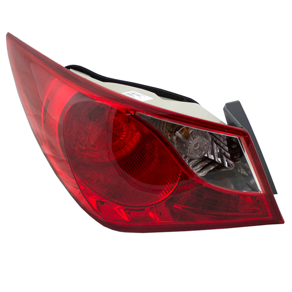 Left Driver Side Tail Light For 11-14 Hyundai Sonata