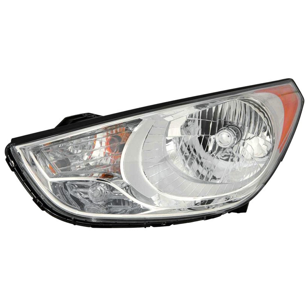 Left Driver Side Headlight For 10-14 Hyundai Tucson