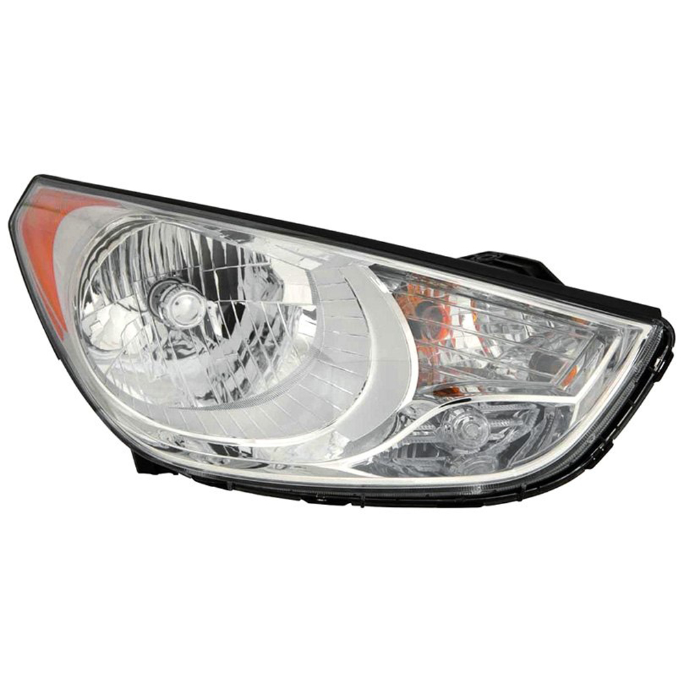 Right Passenger Side Headlight For 10-14 Hyundai Tucson