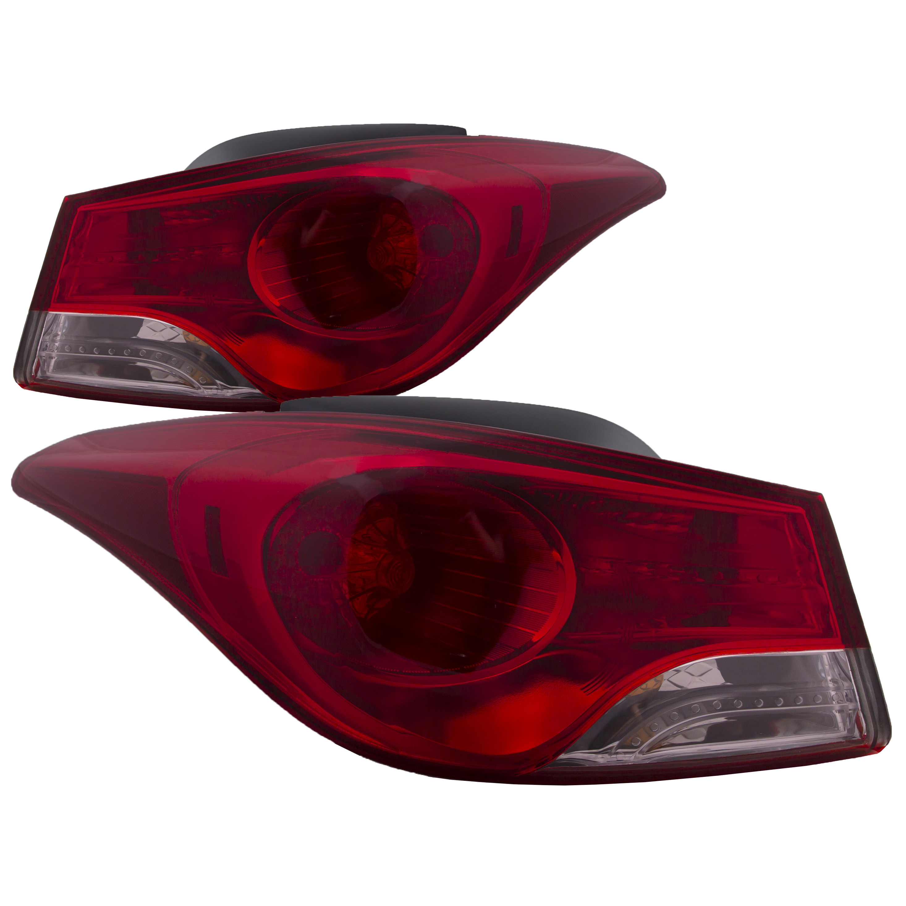 Tail Light Set For 11-13 Hyundai Elantra