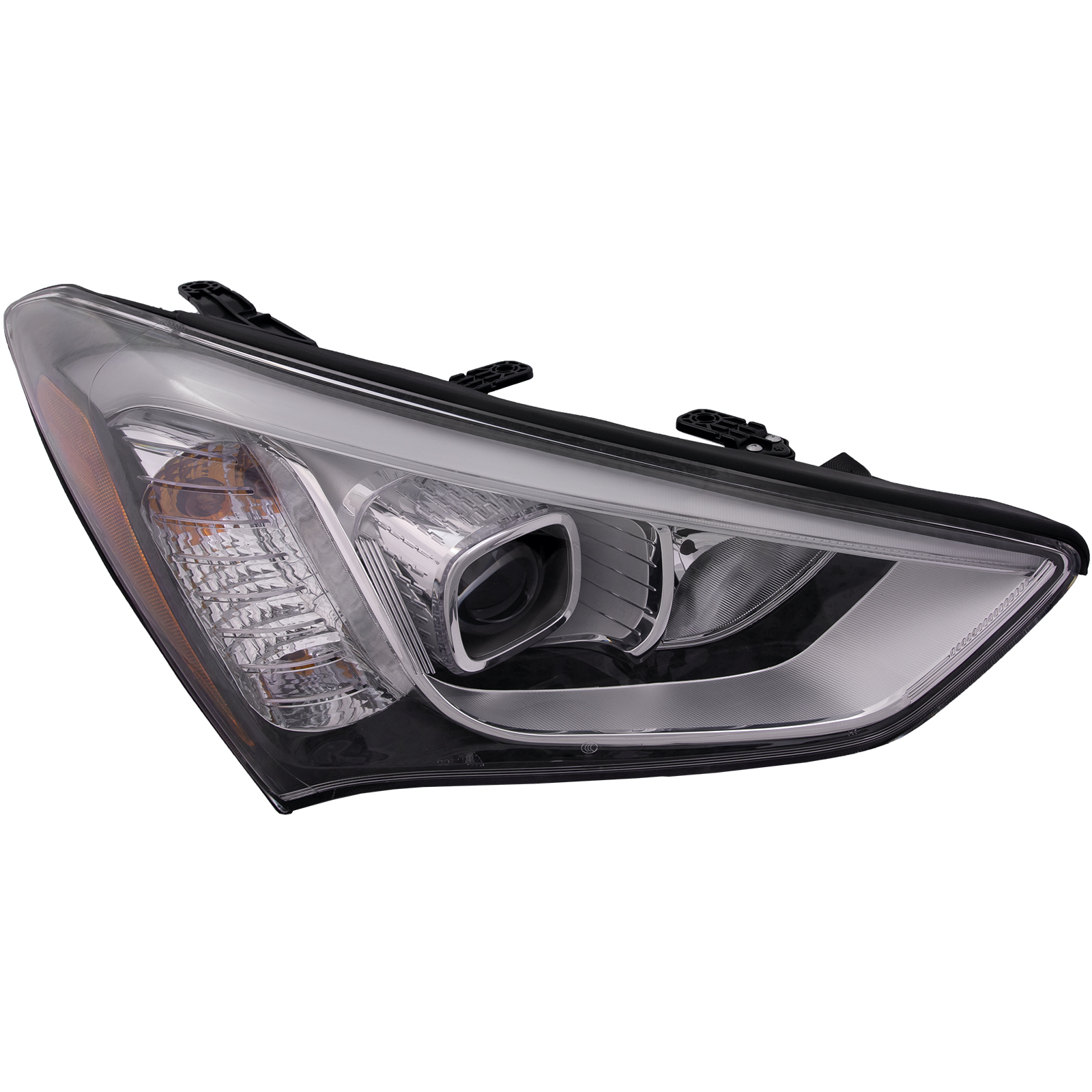 Right Passenger Side Headlight For 13-16 Hyundai SANTA FE SPORT
