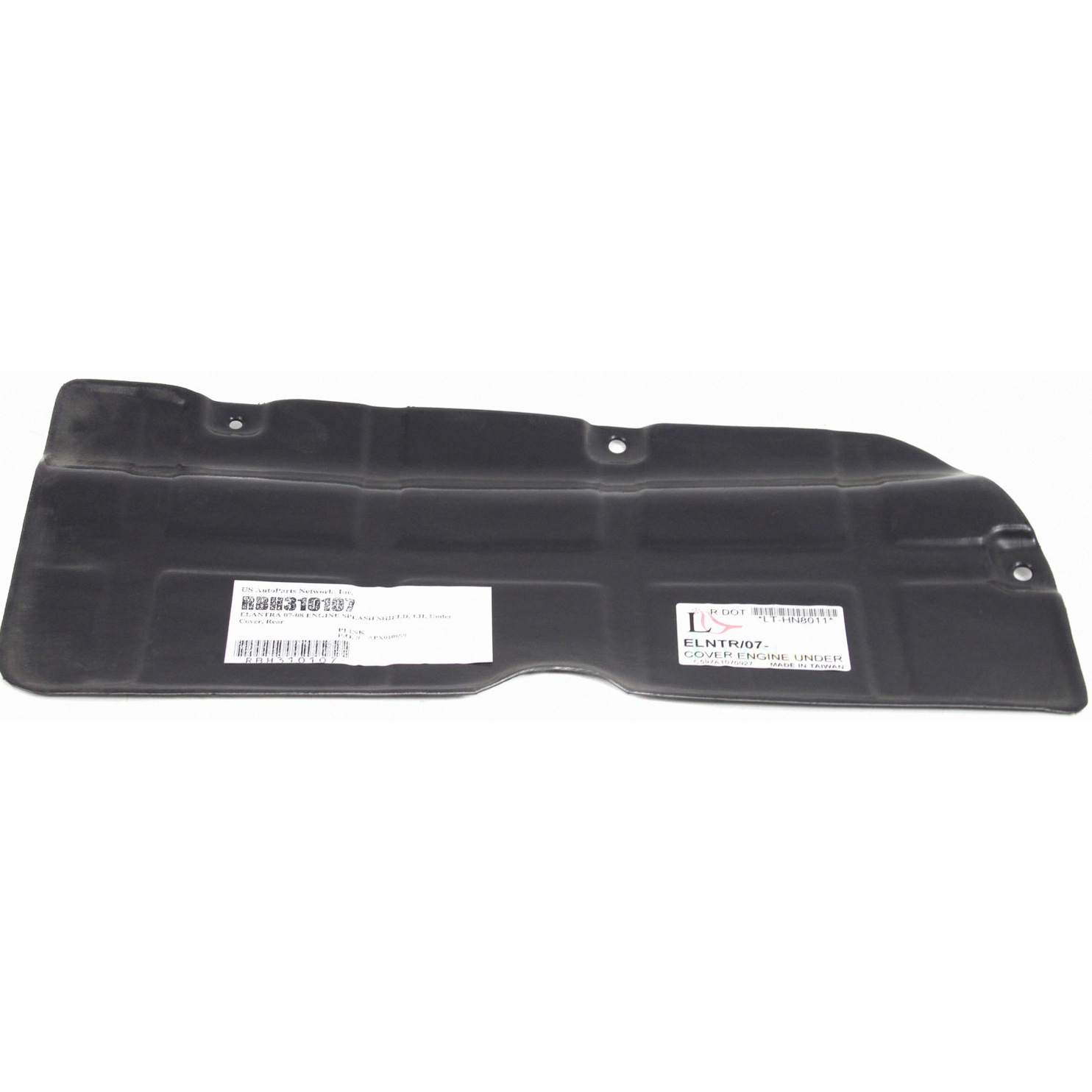 Left Driver Side Undercar Shield For 07-12 Hyundai Elantra, 10-13 Kia Forte, 10-13 Kia Forte Koup, 12-13 Kia Forte5