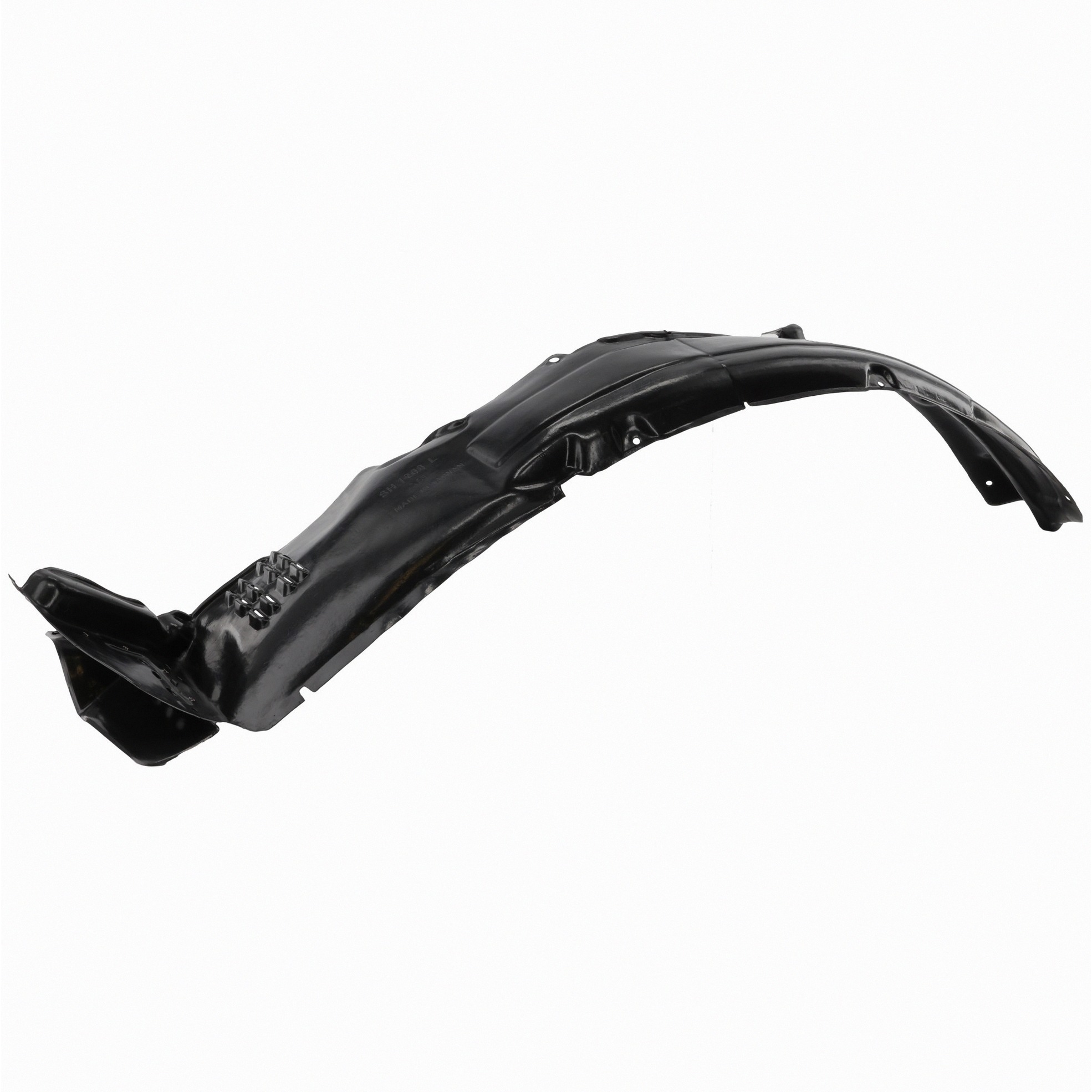 Left Driver Side Fender Liner For 10-12 Hyundai Santa Fe; CAPA Certified
