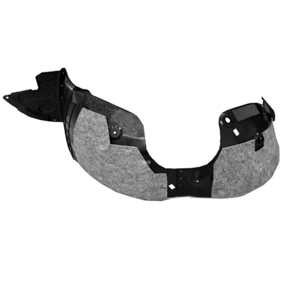 Left Driver Side Fender Liner For 17-18 Hyundai Santa Fe, 17-19 Hyundai Santa Fe XL; CAPA Certified
